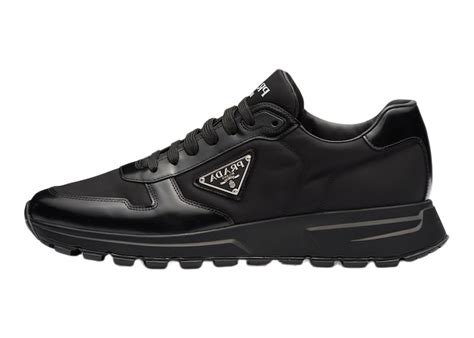 prada re-nylon and brushed leather sneakers|Prada PRAX 01 Sneakers Re.